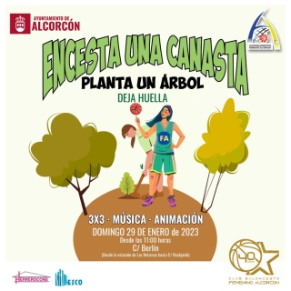 ENCESTA UNA CANASTA, PLANTA UN ÁRBOL, DEJA HUELLA!!!!!!!!
