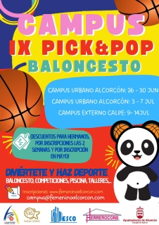 ABIERTO EL PLAZO DE INSCRIPCIONES IX CAMPUS PICK&POP 2023