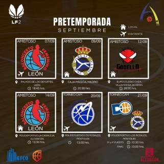 DEFINIDA LA PRETEMPORADA DE NUESTRO LIGA FEMENINA 2